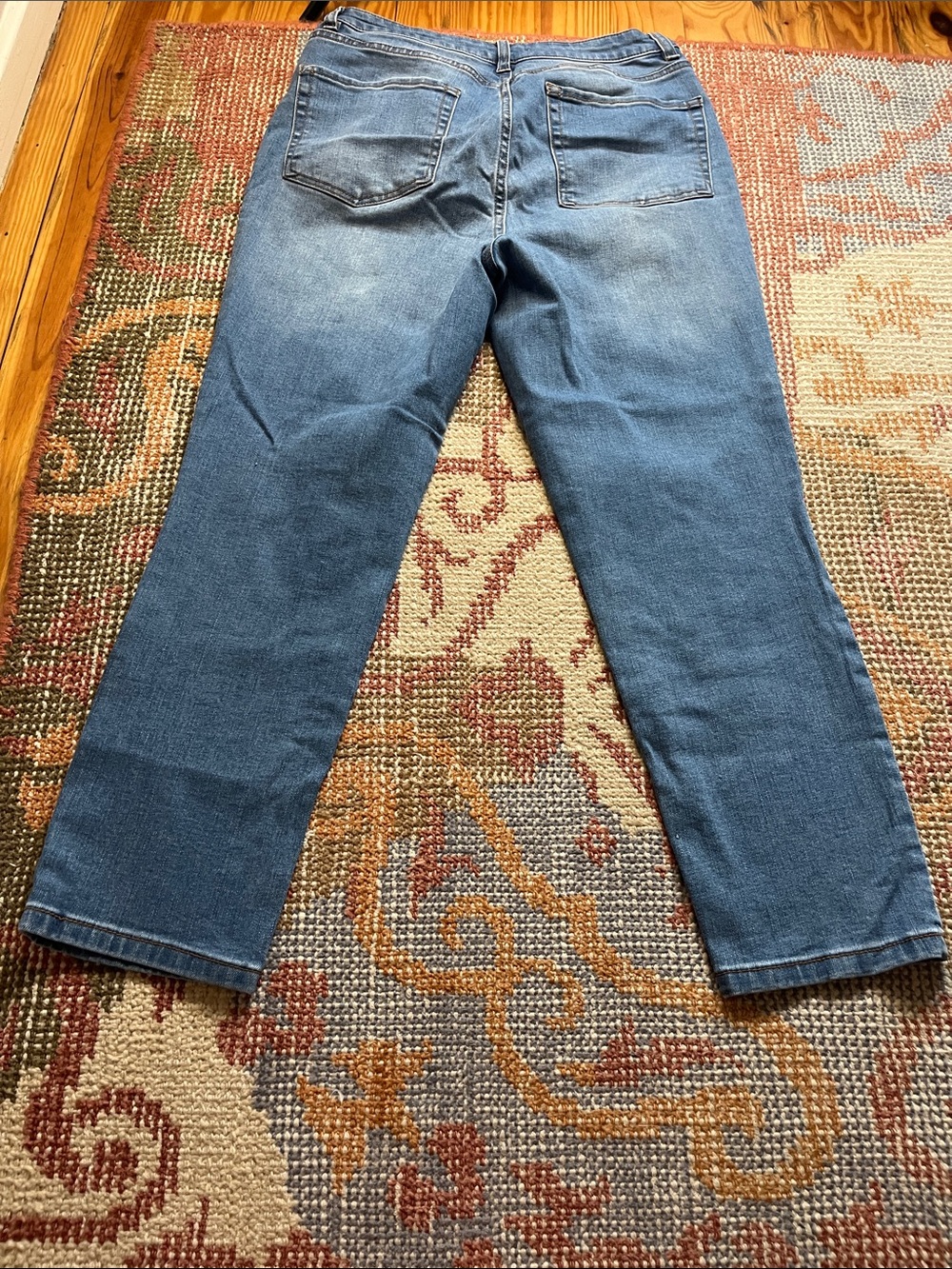 Oat Straight Leg High Rise Jeans Size 10/30 Denim Classic Fit - Picture 6 of 6